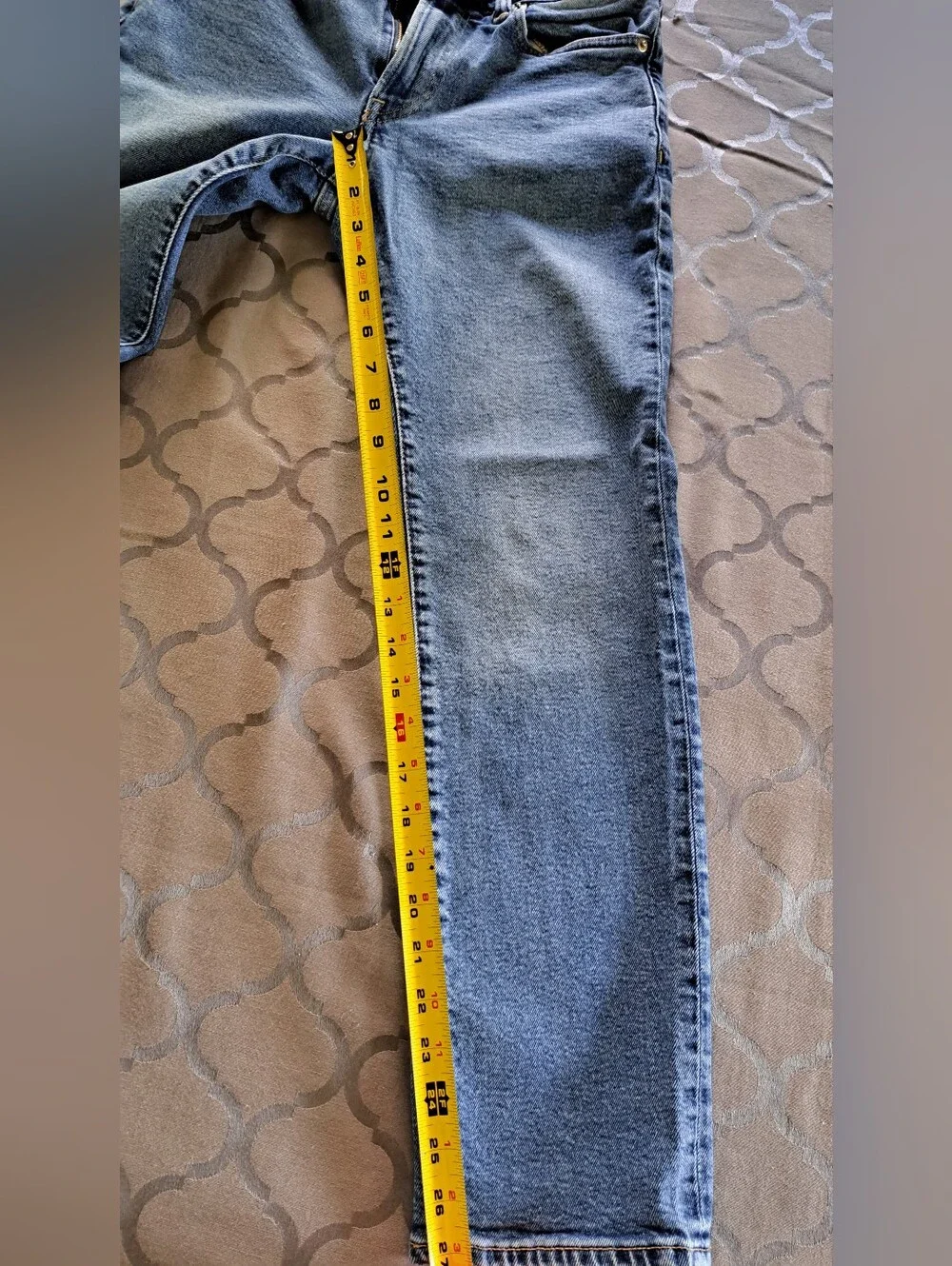 H&M Straight Regular Fit Denim Jeans 29x30 Light Wash